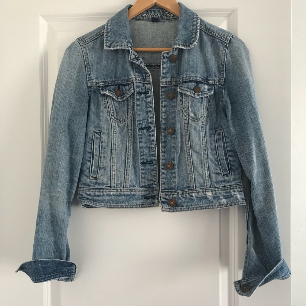Cropped Denim Jacket